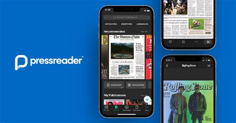 Download the Latest PressReader App .